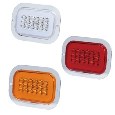 Luci per rimorchio wireless 24V 1800LM Trasmettitore super magnetico a LED Fanale posteriore ovale 4X6 POLLICI per rimorchio per barche Camper 2 anni